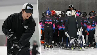 BEHIND THE BENCH with COACH NASHER *MIC'D UP HOCKEY*