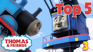 Thomas & Friends™ | Cranes! | Thomas Top 5 | Best of Thomas Highlights | Kids Cartoon