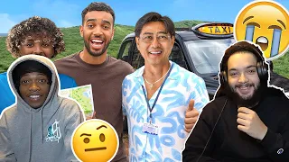 LUKE THE CABBIE! 😂🤣  AMERICANS REACT TO BETA SQUAD WE PAID 2 TAXI DRIVERS TO RACE ACROSS THE COUNTRY