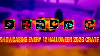 Showcasing every 12 halloween 2023 crate | TDS lunar overture 2023 event