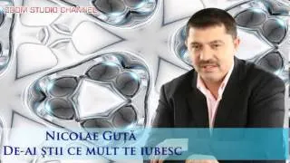 NICOLAE GUTA - DE-AI STII CE MULT TE IUBESC, ZOOM STUDIO