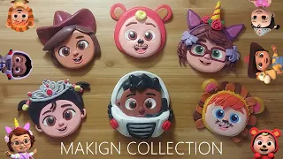 cocomelon halloween jj friends clay making collection 코코멜론 할로윈 제이제이 친구들 클레이로 만들기 모음