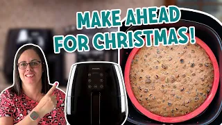 Air Fryer Christmas Cake (easiest Christmas cake ever!)