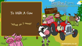 Kidzone - To Milk A Cow