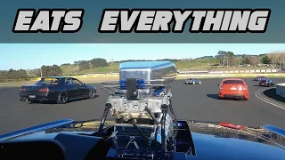 How it feels to Drive a True MUSCLE CAR on a Racetrack | V8 Pure Sound!