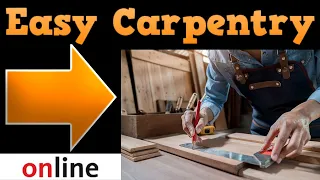 🔥🔥 CARPENTRY step by step, complete course Woodwork101