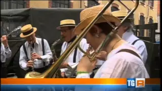 Servizio sulla giornata del 25 aprile alla Piazza dei Mestieri - TG Regionale Piemonte