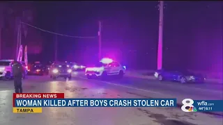 Teens in stolen car cause deadly wreck in Tampa, killing 1, police say