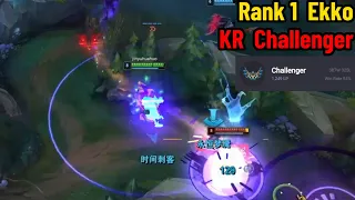 Rank 1 Ekko: This 1200LP Ekko is DOMINATING KR Challenger!