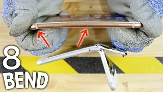 iPhone 8 vs 7 BEND Test!