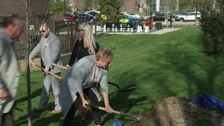 Sterling Heights Tree Planting and Outdoor Musical Instruments