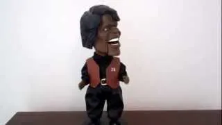 I Got You (I Feel Good) James Brown Singing and Dancing Animated Doll "The Godfather of Soul"