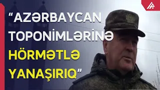 Andrey Volkov: "Azərbaycan toponimlərinin düzgün yazılmaması Rusiya MN-nin səhvidir"  – APA TV