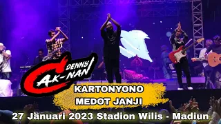 KARTONYONO MEDOT JANJI DENNY CAKNAN LIVE MADIUN SHOW NATION PRESENT STADION WILIS 27 JANUARI 2023