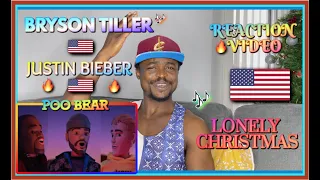 Bryson Tiller - lonely christmas (Official Video) ft. Justin Bieber, Poo Bear | REACTION VIDEO