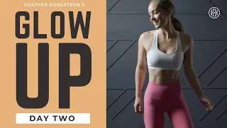 ⭐GLOW UP CHALLENGE // DAY 2: Cardio & Abs Workout