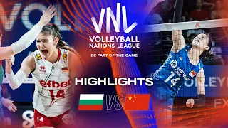 🇧🇬 BUL vs. 🇨🇳 CHN - Highlights Week 2 | Women's VNL 2023