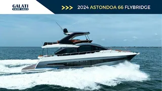 2024 Astondoa 66 Flybridge Yacht For Sale "Tinka Bunny"