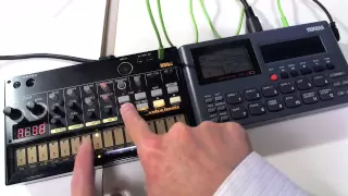 KORG volca beats(with MIDI OUT MOD)