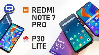 Сравнение Redmi Note 7 Pro и P30 lite. Ну и где эти санкции? Xiaomi против Huawei./ QUKE.RU /