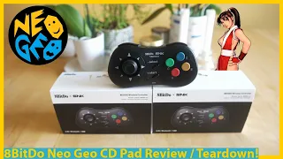 Should You Buy The 8BitDo Neo Geo CD Controller? Full Review and Teardown