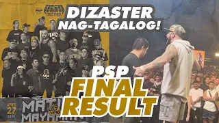 PANGIL SA PANGIL GAPO FINAL RESULT / DIZASTER NAGTAGALOG SA BATTLE! | #PSP