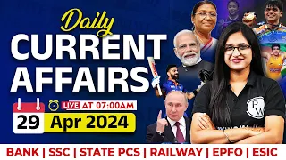 29 April Current Affairs 2024 | Current Affairs Today | Daily Current Affairs | By Banking Wallah