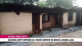 (VIDEO) Kaduna Government Imposes 24 Hours Curfew in Jema'a, Kaura LGAs