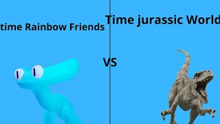 Team Rainbow Friends chapter 2 vs team Jurassic World