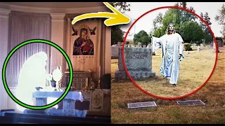 5 REAL JESUS CAUGHT ON CAMERA, JESUS CAUGHT ON TAPE! JESUS CHRIST IN REAL LIFE!