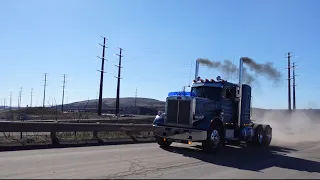Classic Peterbilt 359 Rolling Coal! (Collab with @Only4Trucks)