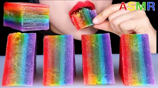 ASMR *KOHAKUTO* MUKBNG RAINBOW RICE CAKE DESSERTS EATING SOUND 코하쿠토 먹방 무지개 디저트 무지개떡 먹방 こはくとう