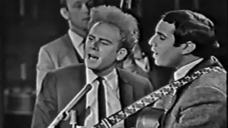 Simon & Garfunkel -  Homeward Bound (Live Canadian TV, 1966)