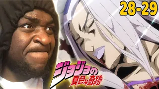 IS THIS GONNA BE STARDUST ALL OVER AGAIN!!!! | JJBA Golden Wind Episodes 28-29 REACTION!!!