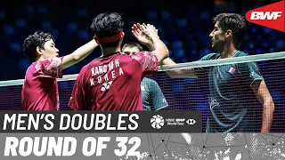 YONEX French Open 2023 | Popov/Popov (FRA) vs. Kang/Seo (KOR) [4] | R32