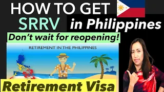 PHILIPPINE RETIREMENT VISA | HOW TO GET RETIREES VISA | BENEFITS AND OPTIONS FOR FOREIGN NATIONALS