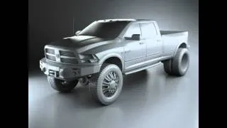 3D Model of Dodge Ram Review