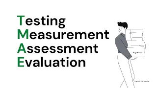 Testing, Measurement, Assessment, and Evaluation