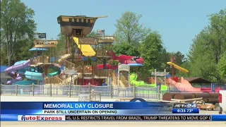 Waldameer continues construction while the park waits to reopen under the Green Phase