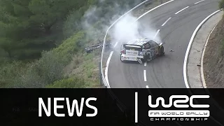 WRC News - RallyRACC - Rally de España 2015: Power Stage/ Ogier CRASH