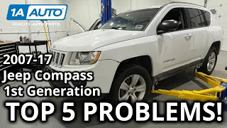 Top 5 Problems Jeep Compass SUV 1st Generation 2007-2017
