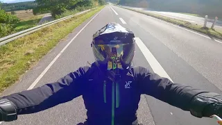 Summer Wheelie - Honda Transalp XL600v