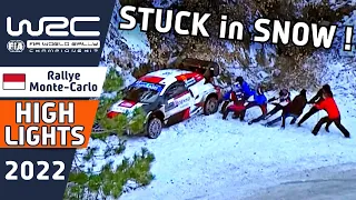 WRC Rally Highlights : Saturday Afternoon Day 3 WRC Rallye Monte-Carlo 2022