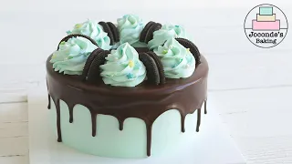 Mint Chocolate Cake with Mint Candy