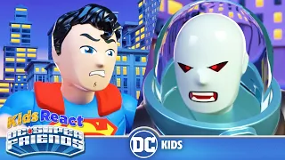 Kids React: DC Super Friends | Gotham City Deep Freeze | @dckids