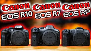 Canon EOS R10 vs R7 vs RP: Which Camera SHOULD You Buy?