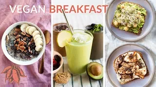 5 MINUTE  Vegan Breakfast Recipes 🏃