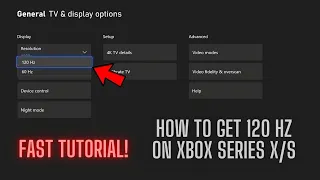 How to Get 120 Hz & 120 FPS in 2023 on Xbox One, Xbox Series S, & Xbox Series X