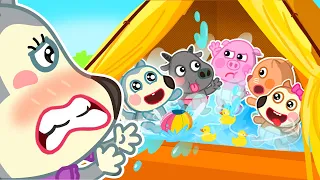 Swim Safety Song 💦 Be Safe In The Swimming Pool 👶 Funny Kids Songs 🎶 Woa Baby Songs