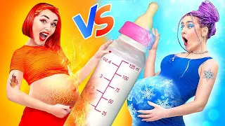 Hot vs Cold / Funny Pregnancy Situations!